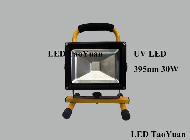 UV LED Flood Light Portable 395nm 30W